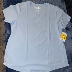 WonderWink Light Blue Women's Top
